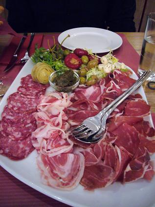 Carnivore's antipasti