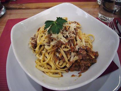 Fettucine al Salmi' di Cinghiale